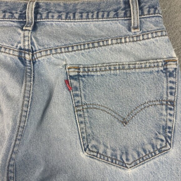 VTG Levis Jeans Mens 36x30 Blue Faded Straight Leg Reg Fit 505 Classic American - Picture 10 of 12